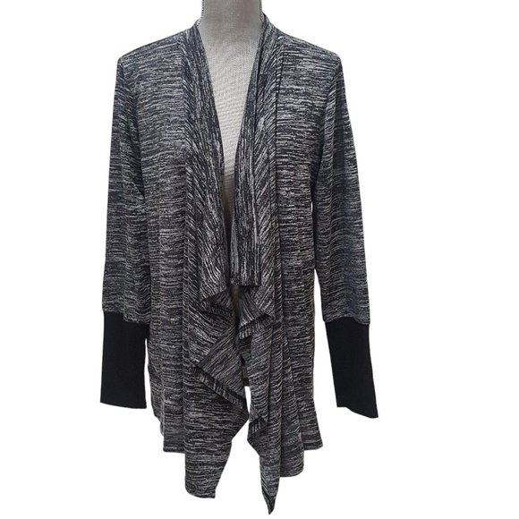 RBX Women's Heather Gray Active Long Sleeve Cardigan NWT MEDIUM - Picture 1 of 6